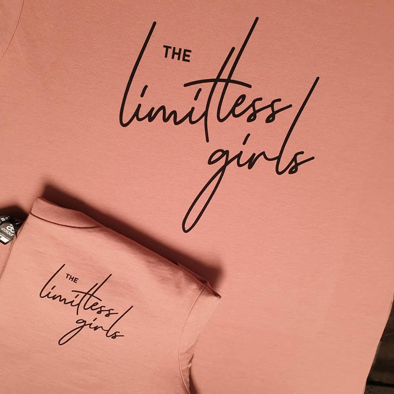 The Limitless Girls-Girls-t-shirts-custom tees-as colour-screen print-maddington-perth-tshirt printer